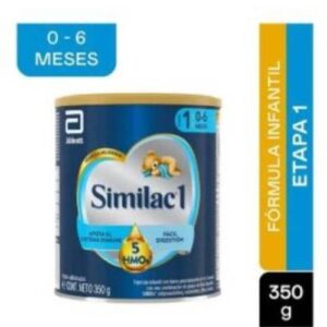 Similac 1 5hmos, Tarro 350 Gr Para Bebés 0-6 Meses