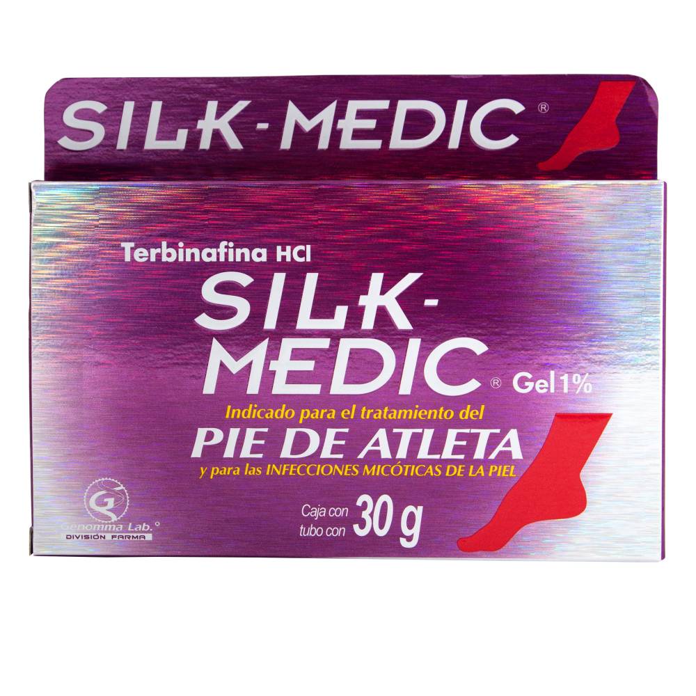 Silk Medic Gel 30g Alivio Y Tratamiento De Hongos - Imagen 2