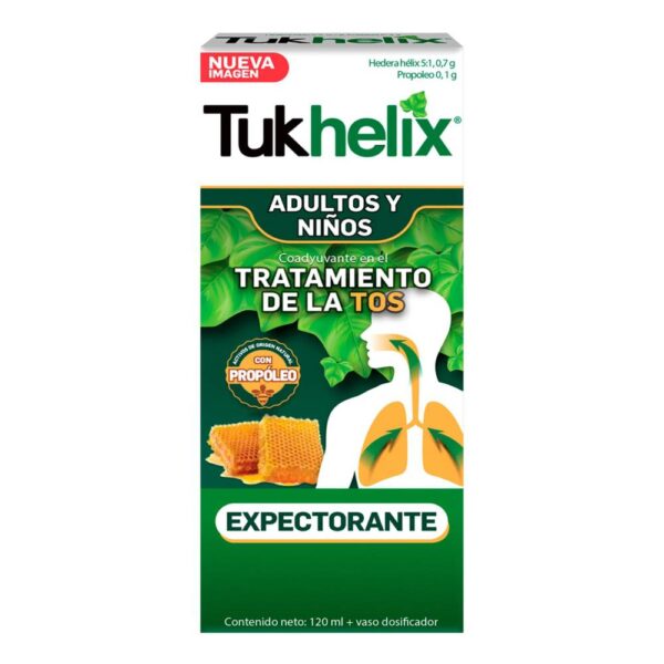Tukhelix Expectorante - Jarabe Mucolítico 120 Ml - Imagen 2