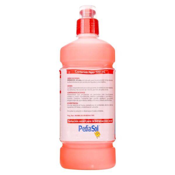 Pediasol 30 Cereza 500 Ml - Imagen 2