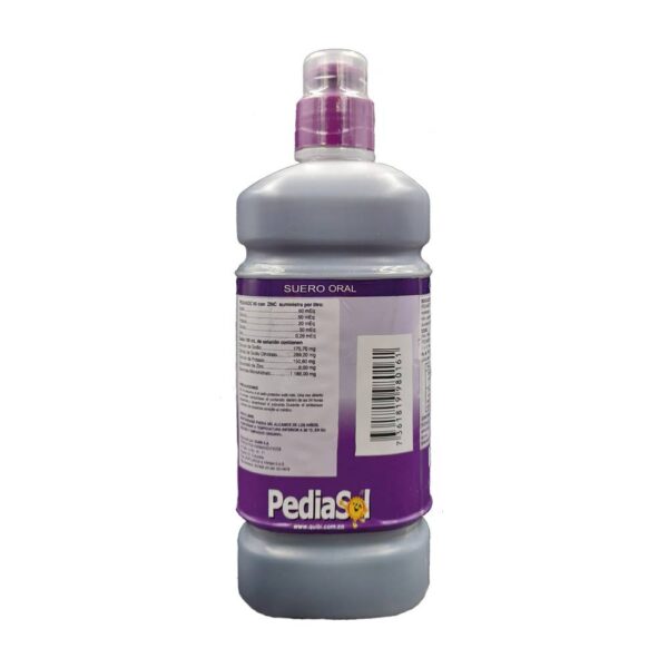 Pediasol Zinc 60 Uva 500 Ml - Imagen 3