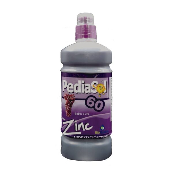 Pediasol Zinc 60 Uva 500 Ml