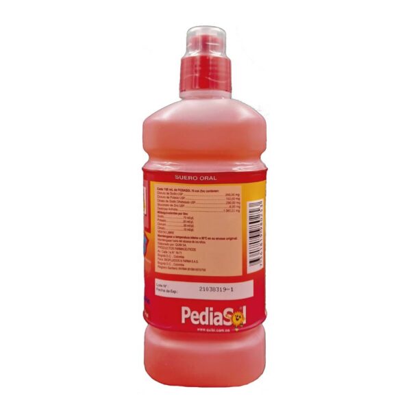 Pediasol Zinc 75 Cereza 500 Ml - Imagen 2