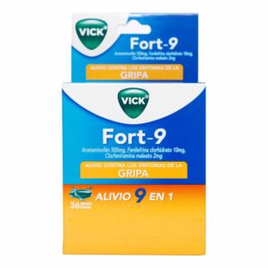 Vick Fort-9 Dispersablesensador 36 Capsulas