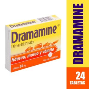 Dramamine 50 Mg 24 Tabletas | Cinetosis | Viajes