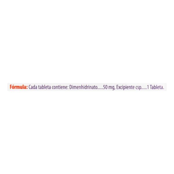 Dramamine 50 Mg 24 Tabletas | Cinetosis | Viajes - Imagen 3