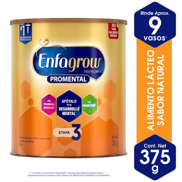 Enfagrow Etapa 3 375g | Desarrollo Cerebral