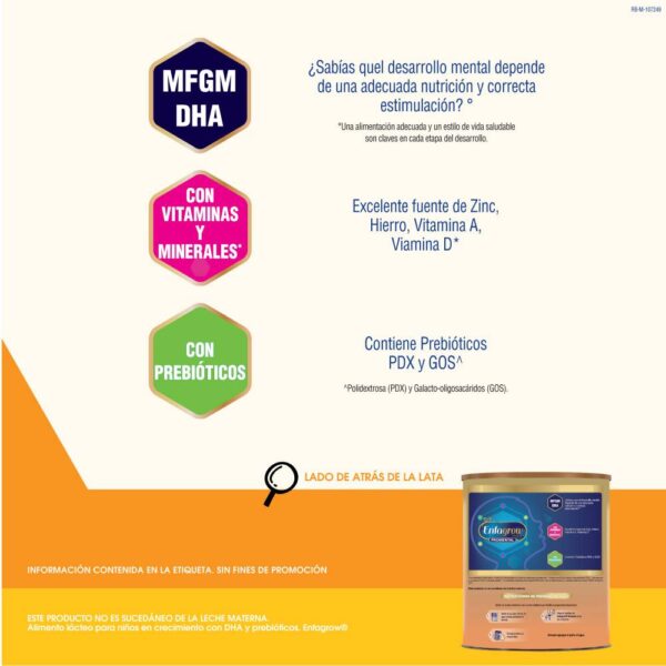 Enfagrow Etapa 3 375g | Desarrollo Cerebral - Imagen 2