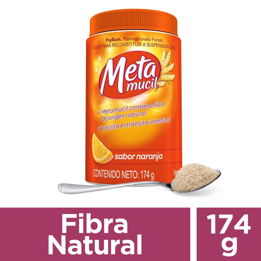 Metamucil Fibra - Suplemento Digestivo 174g