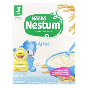 Nestle Nestum Arroz, 350 Gr Para Bebés +4 Meses