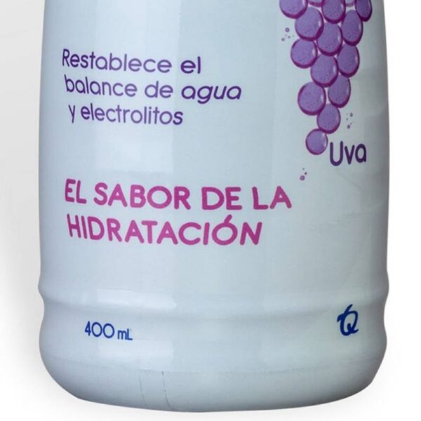 Hidraplus 75 Zinc Uva 400 Ml Suero Oral - Imagen 3