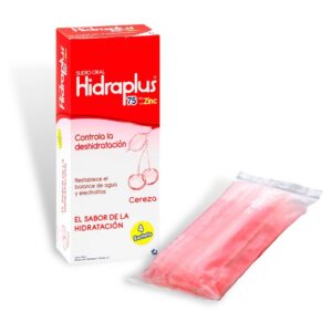 Hidraplus 75 Zinc Cereza 100 Ml 4 Sobres