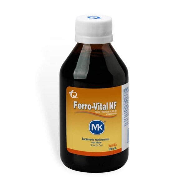 Ferrovital Vainilla Jarabe 180ml - Suplemento Hierro