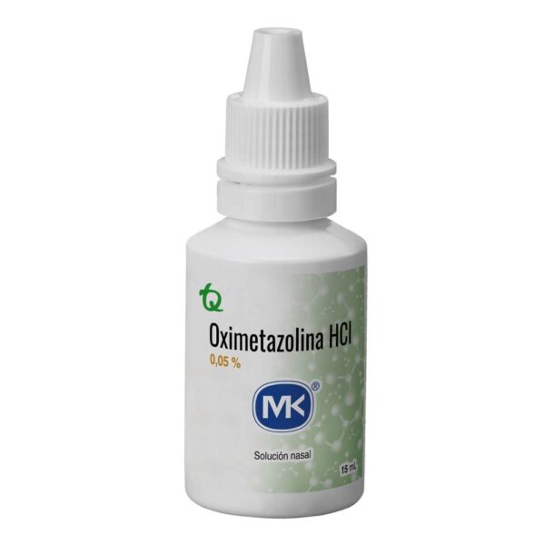Oximetazolina Nasal 0.05%, Descongestionante Nasal, 15 Ml