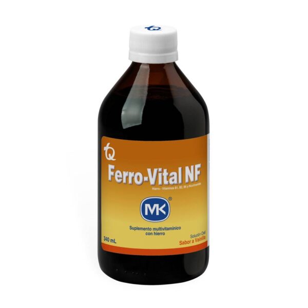 Ferrovital Vainilla Jarabe 340 Ml - Hierro Anemia