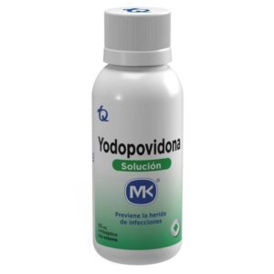 Yodopovidona Solución 60 Ml Mk - Desinfectante Tópico