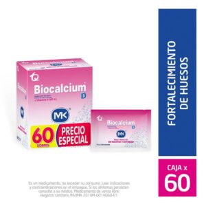 Biocalcio D Polvo - Mineral Prevención Osteopor