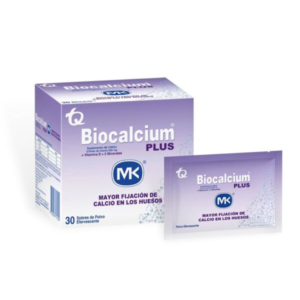 Biocalcium Plus Polvo - Calcio Vitamina D - Imagen 2
