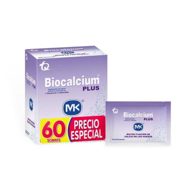Biocalcium Plus Polvo 60 Sobres - Imagen 2