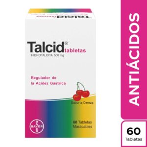 Talcid Cereza - Antiácido Hidrotalcita 60tab