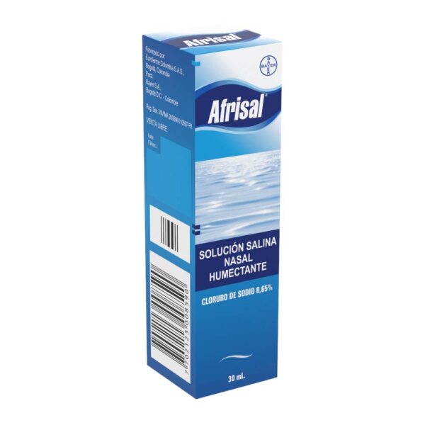 Afrisal Solución Salina 30 Ml - Nariz Seca - Imagen 3