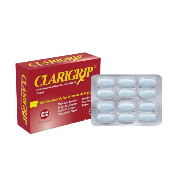 Clarigrip 24 Tabletas - Imagen 2