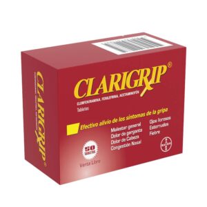Clarigrip 50 Tabletas