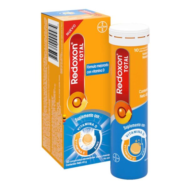 Redoxon Total - Multivitamínico Efervescente - Imagen 2