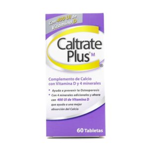 Caltrate Plus - Previene Osteoporosis 60 Tabletas