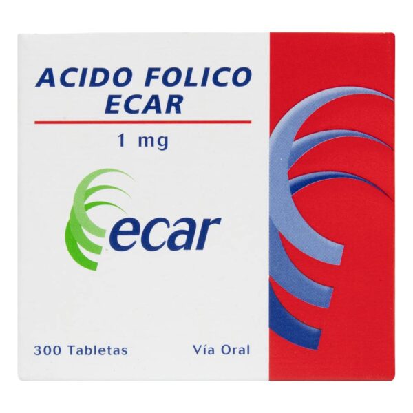 Ácido Fólico 1mg - Esencial Embarazo 300tab Ec
