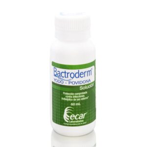 Bactroderm Yodopovidona Solución 60 Ml - Desinfectante