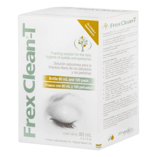 Frex Clean T Solución Limpiadora Párpados Y Pestañas + 100