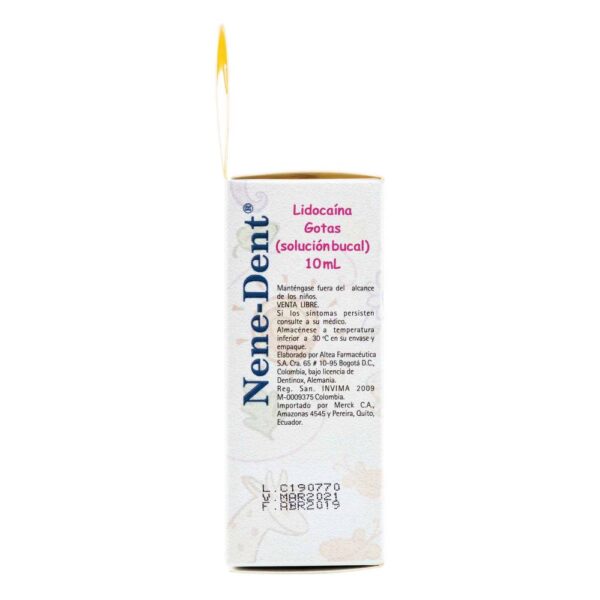 Nene Dent - Solución Dental Pediátrica 10 Ml - Imagen 2