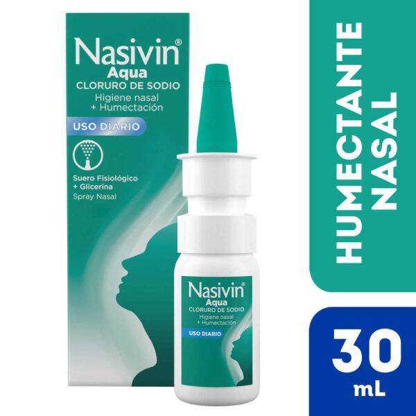 Nasivin Aqua Solución Isotónica 30 Ml