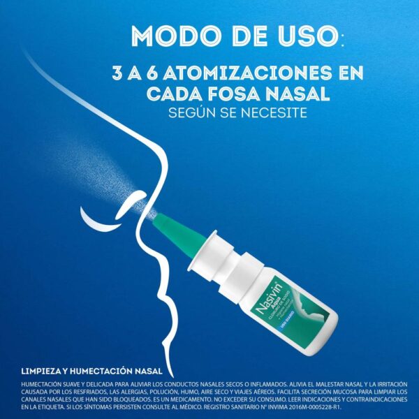 Nasivin Aqua Solución Isotónica 30 Ml - Imagen 3