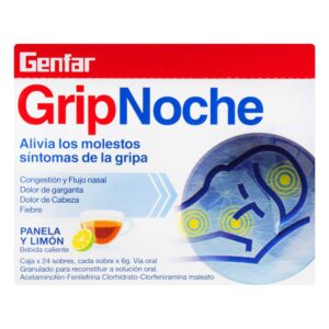 Genfargrip 24 Sobres Noche Genfar