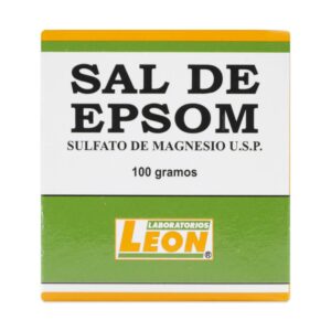 Sal Epsom - Sales Magnesio Baño 100 Gr