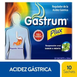 Gastrum Plus Menta 10ml (10 Sobres) - Digestivo