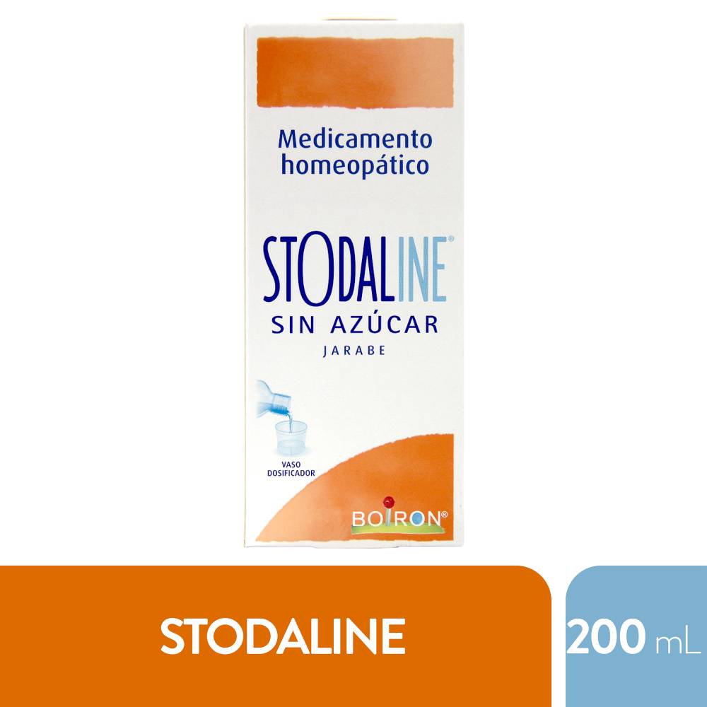 Stodaline Jarabe, Antitusivo Con Extractos Naturales, 200 Ml