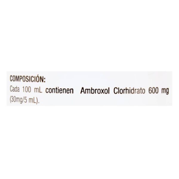 Ambroxol 30mg Jarabe 120 Ml - Expectorante - Imagen 3