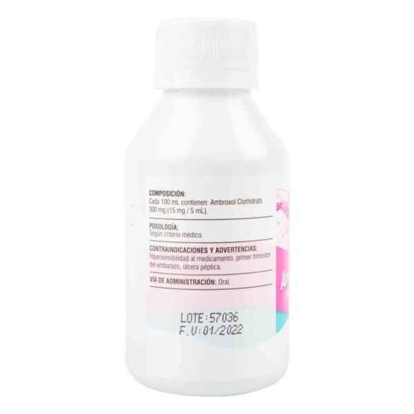 Ambroxol 15mg Jarabe 120 Ml - Mucolítico - Imagen 2