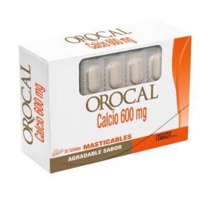 Orocal 30 Tabletas Masticables