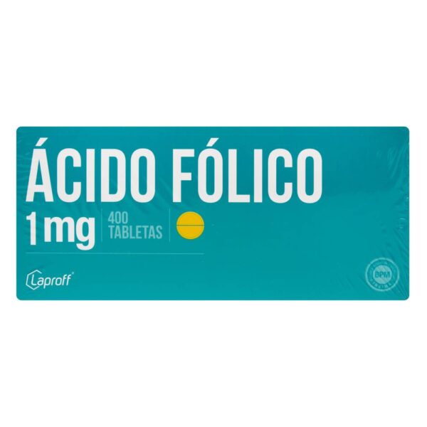Ácido Fólico 1mg Embarazo