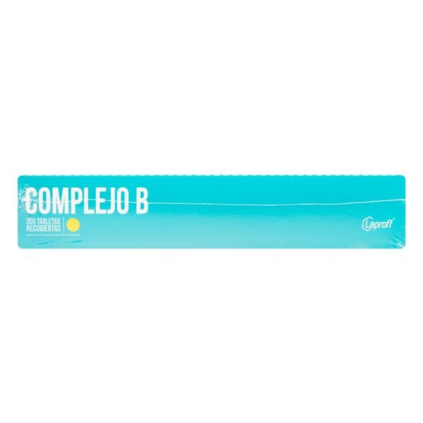 Complejo B Deficiencia Metabolismo 300 Tabletas - Imagen 3