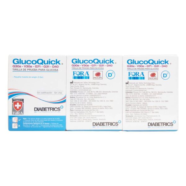 Glucoquick Tiras Reactivas 50 Pague 2 Y Lleve 3 - Imagen 3