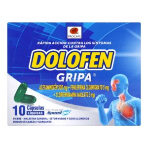 Dolofen Gripa 10 Cápsulas
