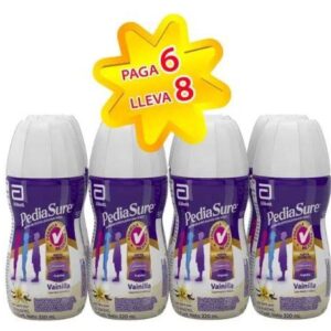Pediasure Vainilla 220ml - Pague 6 Lleve 8