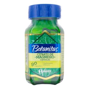 Citrato De Magnesio 90 Cápsula . Calambres . Cardiología