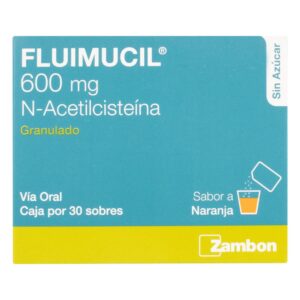 Fluimucil 600 Mg 30 Sobres - Mucolítico