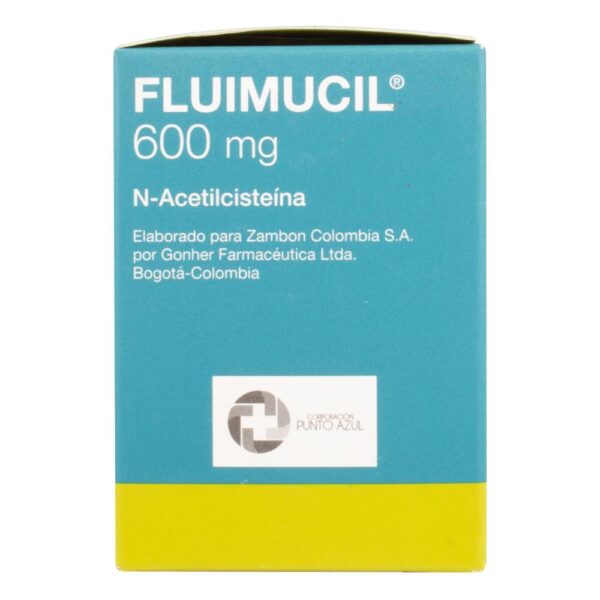 Fluimucil 600 Mg 30 Sobres - Mucolítico - Imagen 2